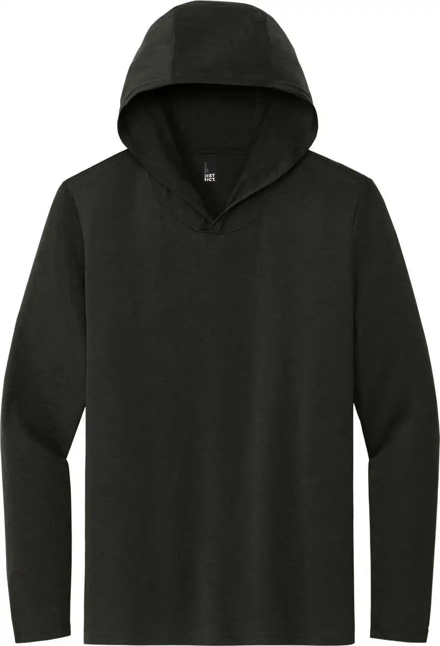 District Dm139 Perfect Tri Long Sleeve Hoodie - Black