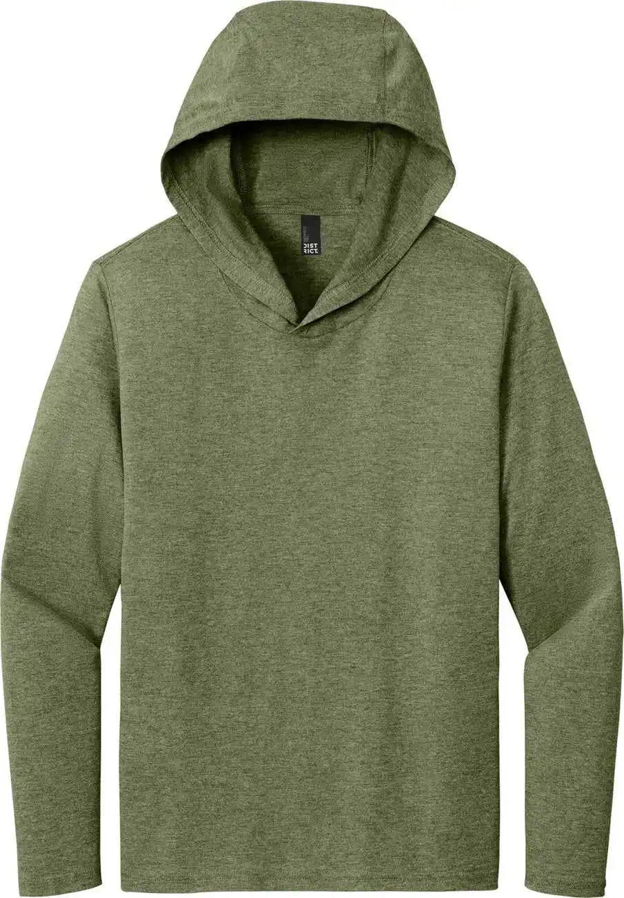 District Dm139 Perfect Tri Long Sleeve Hoodie Milgrnfst