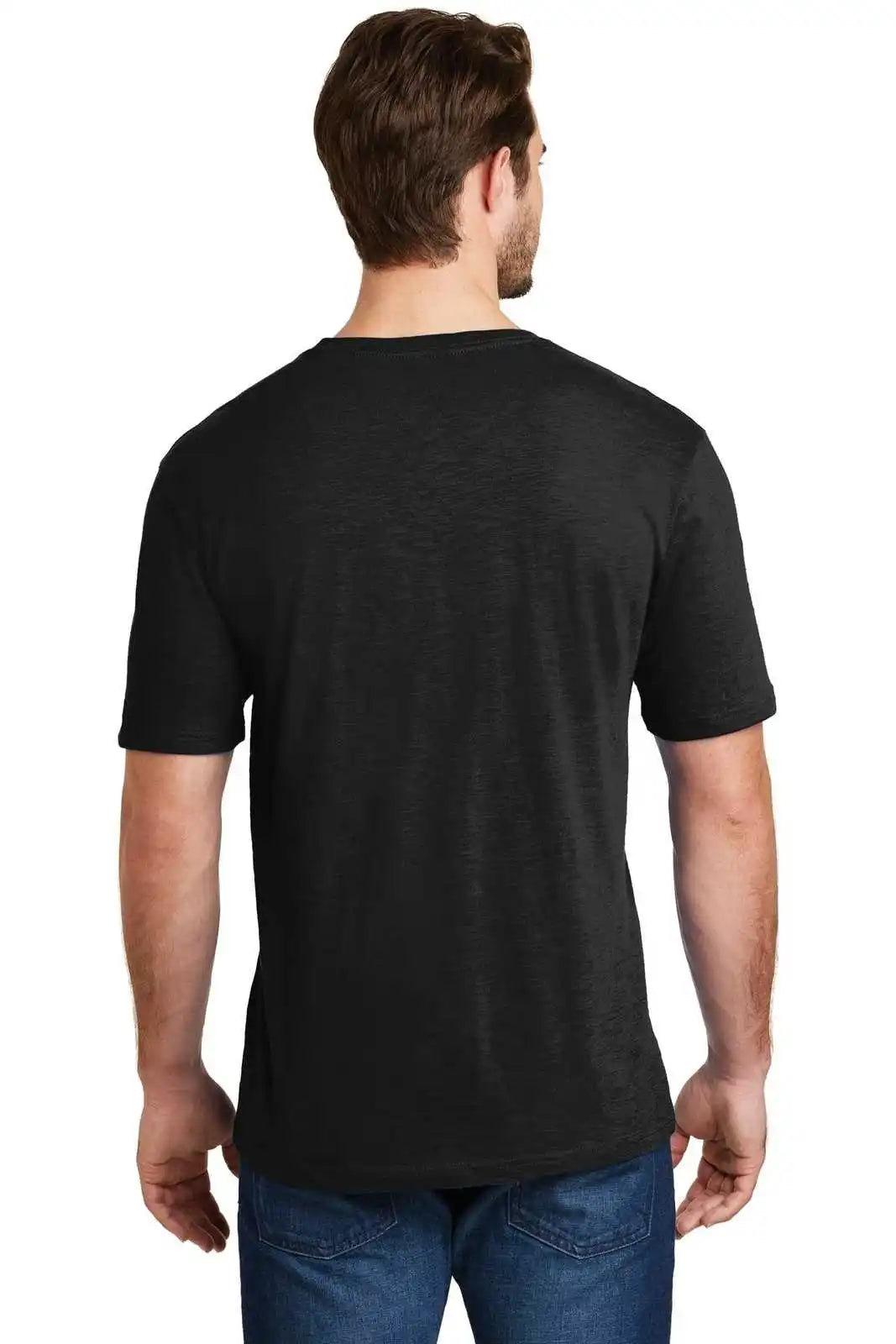 District Dm3000 Super Slub Tee - Black