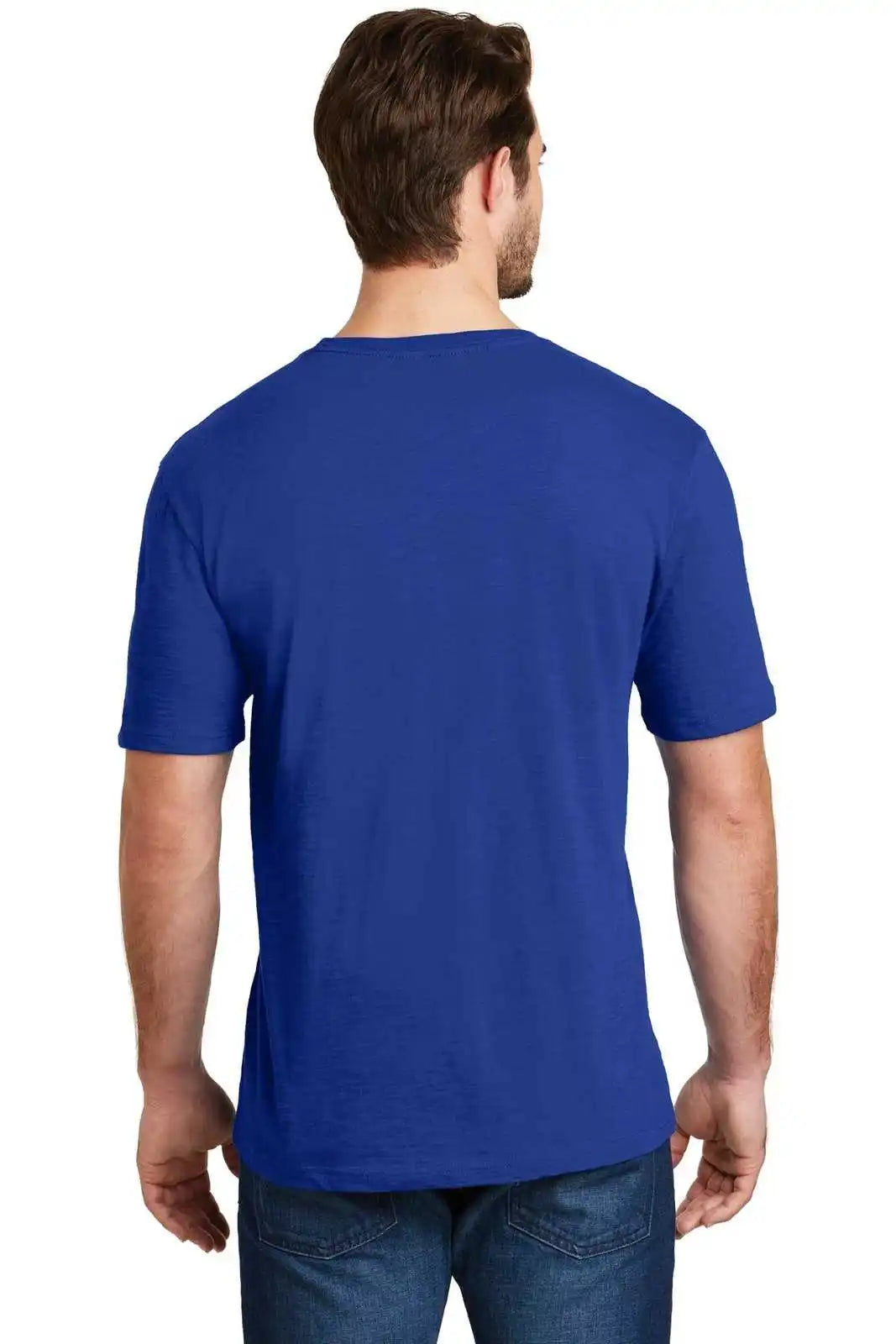 District Dm3000 Super Slub Tee - Deep Royal