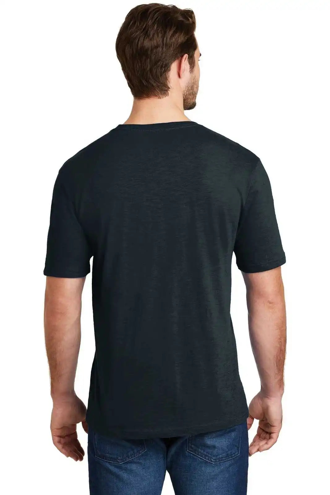 District Dm3000 Super Slub Tee - New Navy