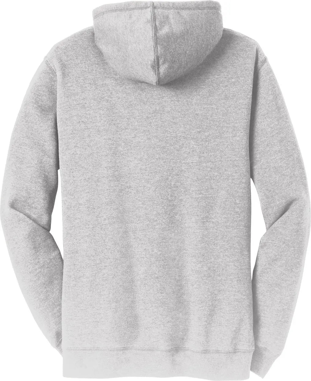 District Dm391 Lightweight Fleece Hoodie - Heathered Gray - Adult Xs