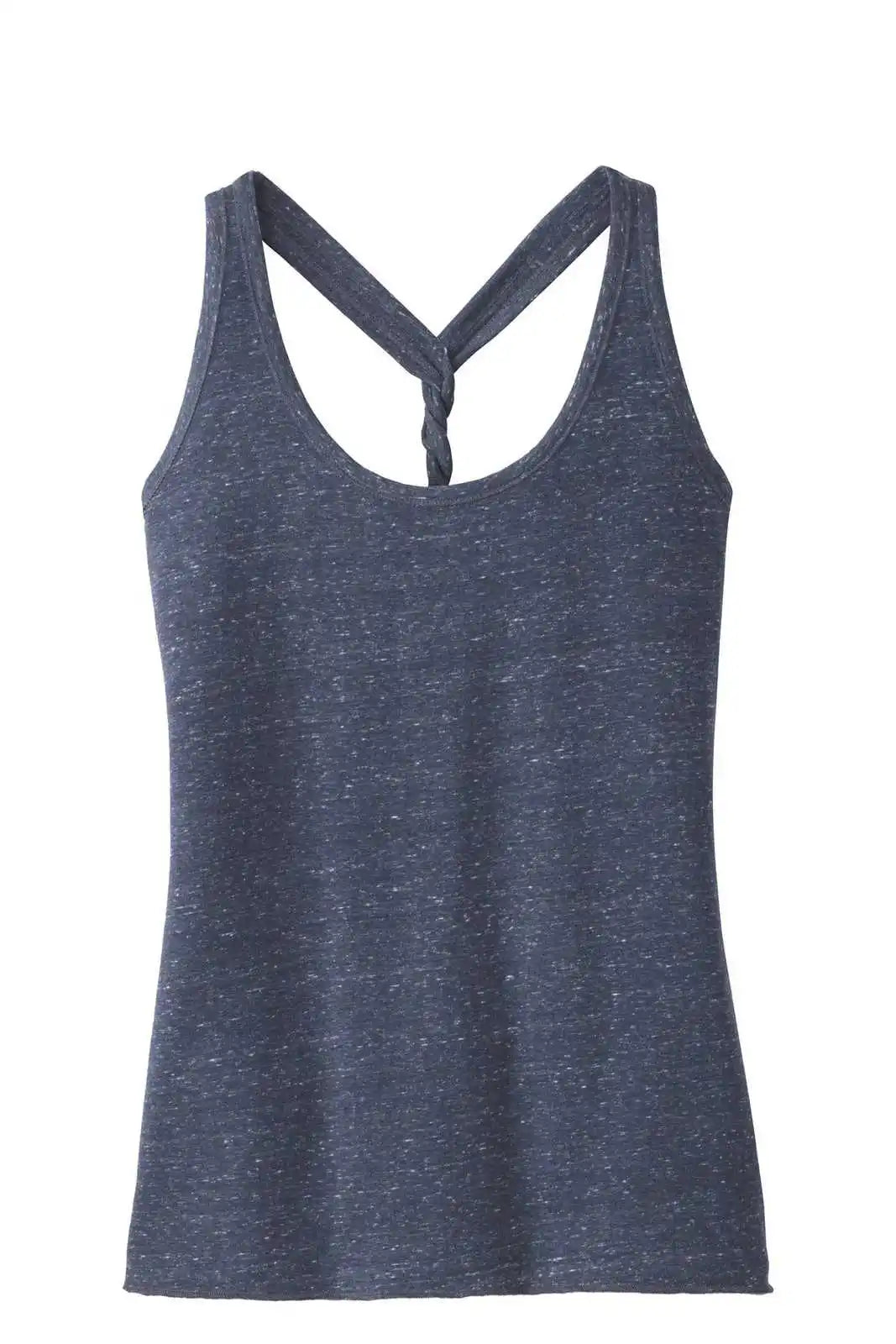 District Dm466 Women’s Cosmic Twist Back Tank - Navy Royal