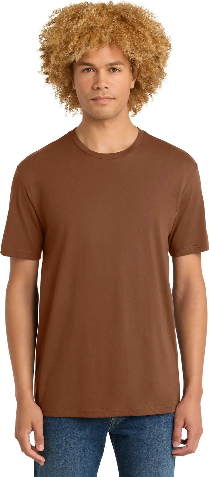 District Dt104 Perfect Weight Tee - Baked Clay - Adult Xs