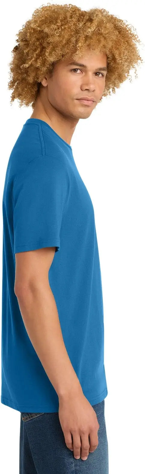 District Dt104 Perfect Weight Tee - Bright Blue