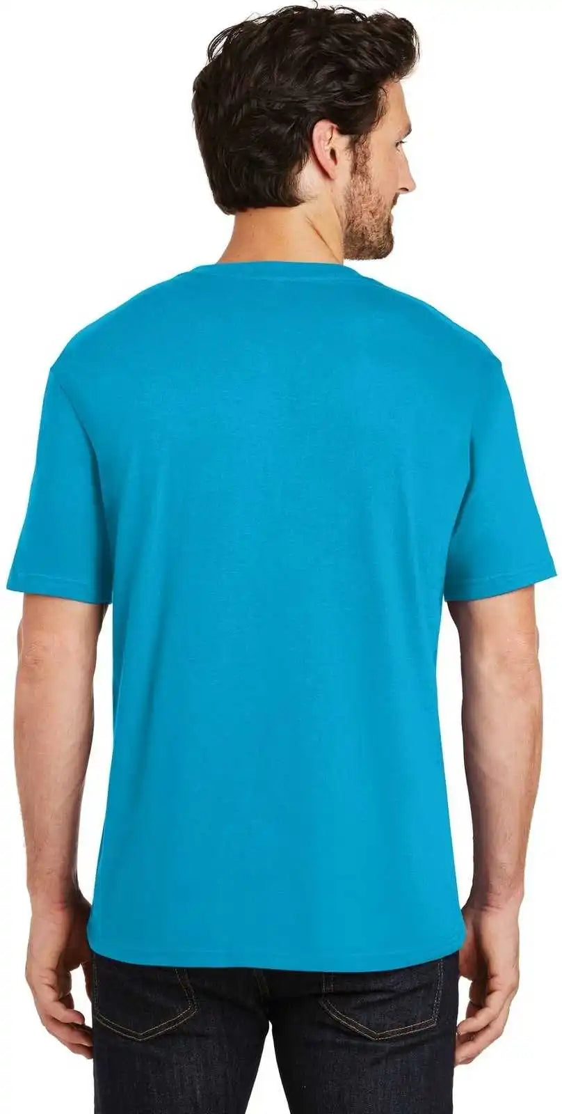 District Dt104 Perfect Weight Tee Bright Turquoise