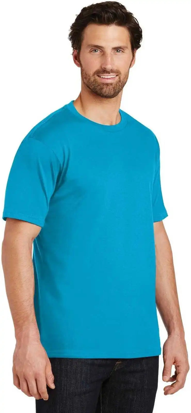 District Dt104 Perfect Weight Tee Bright Turquoise