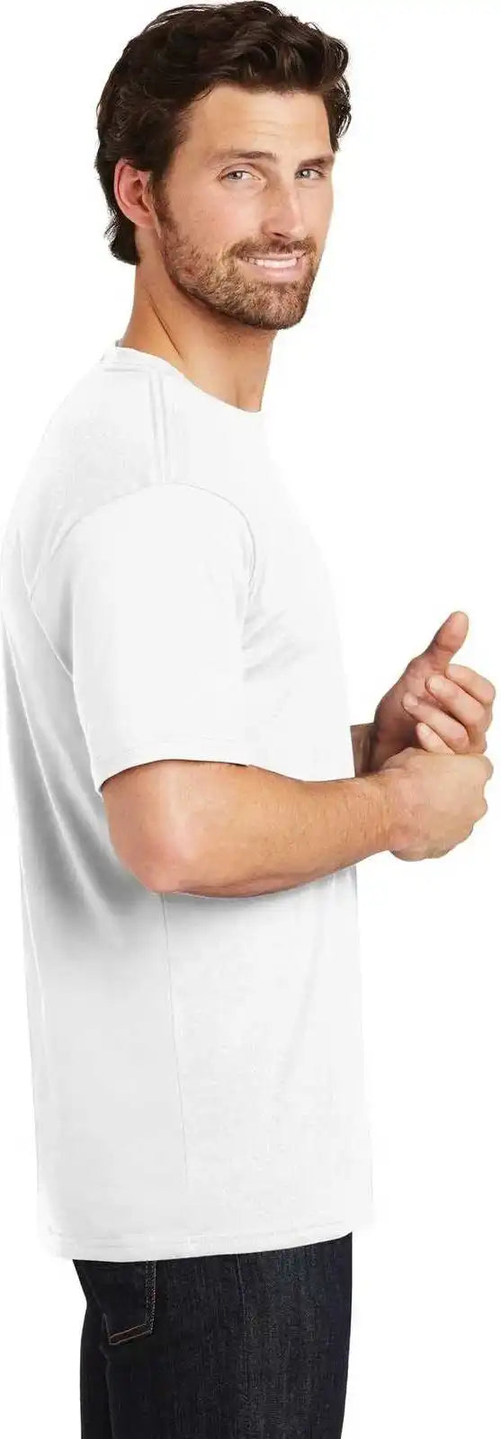 District Dt104 Perfect Weight Tee Bright White