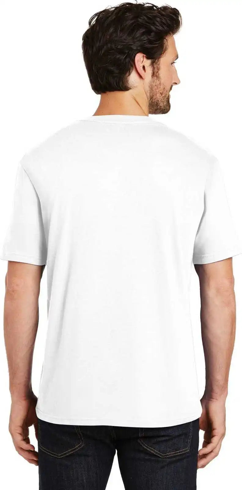 District Dt104 Perfect Weight Tee - Bright White