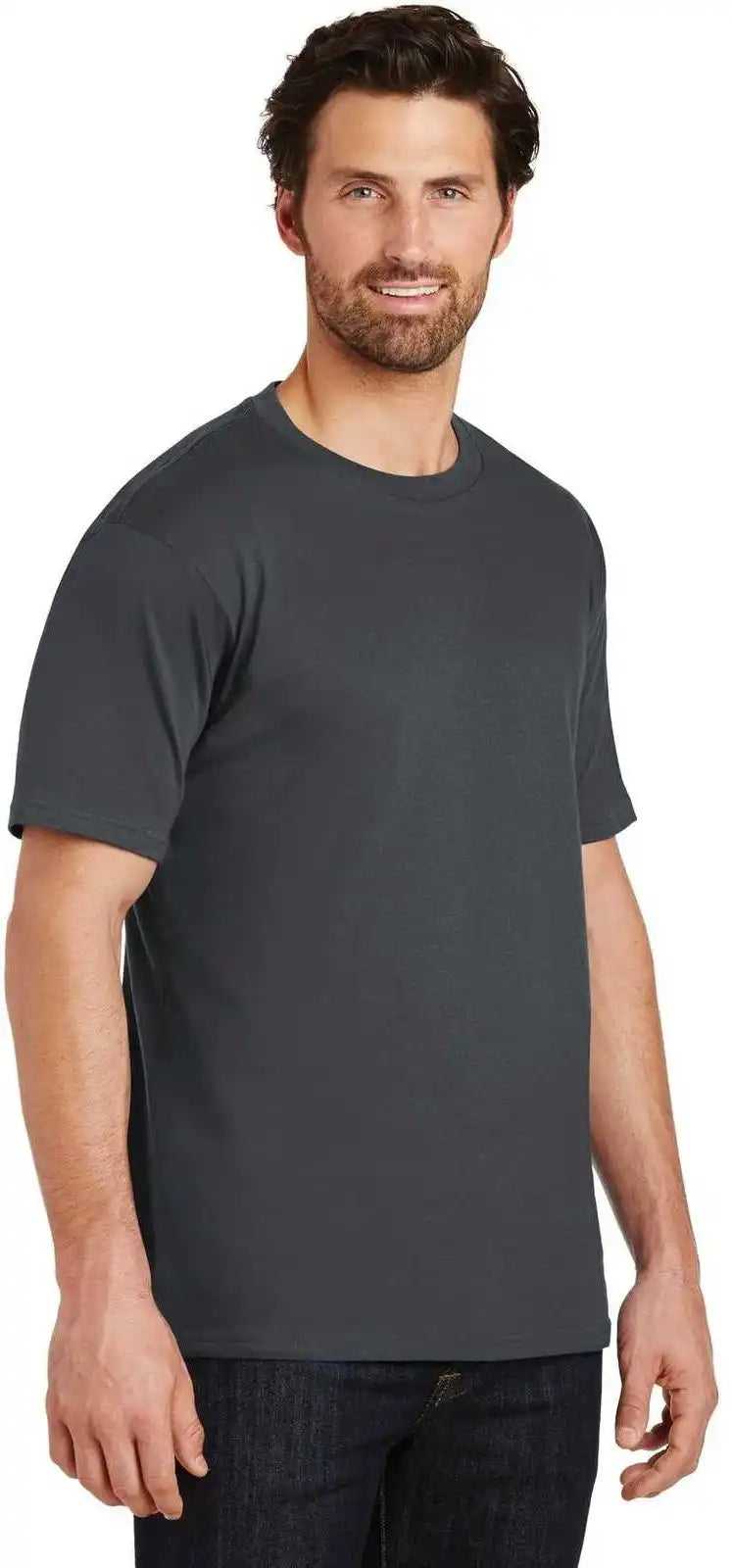 District Dt104 Perfect Weight Tee - Charcoal