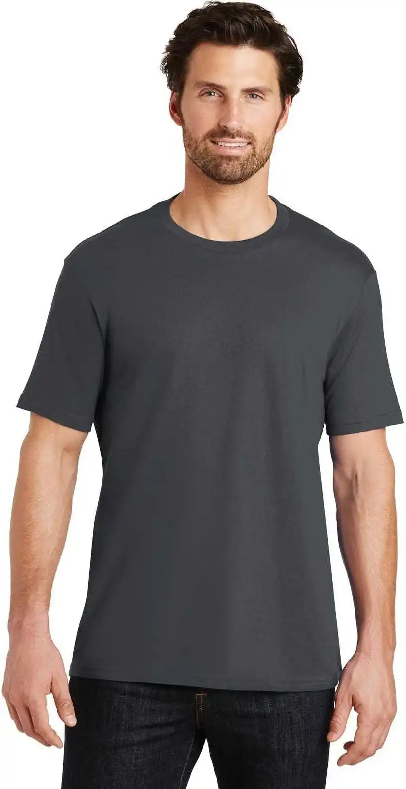 District Dt104 Perfect Weight Tee Charcoal