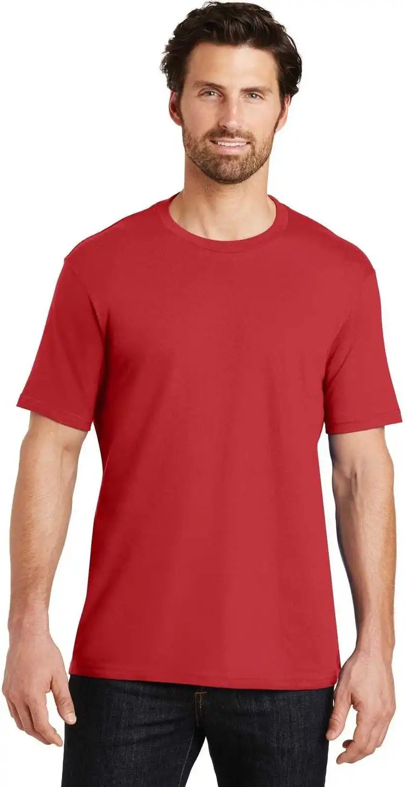 District Dt104 Perfect Weight Tee - Classic Red