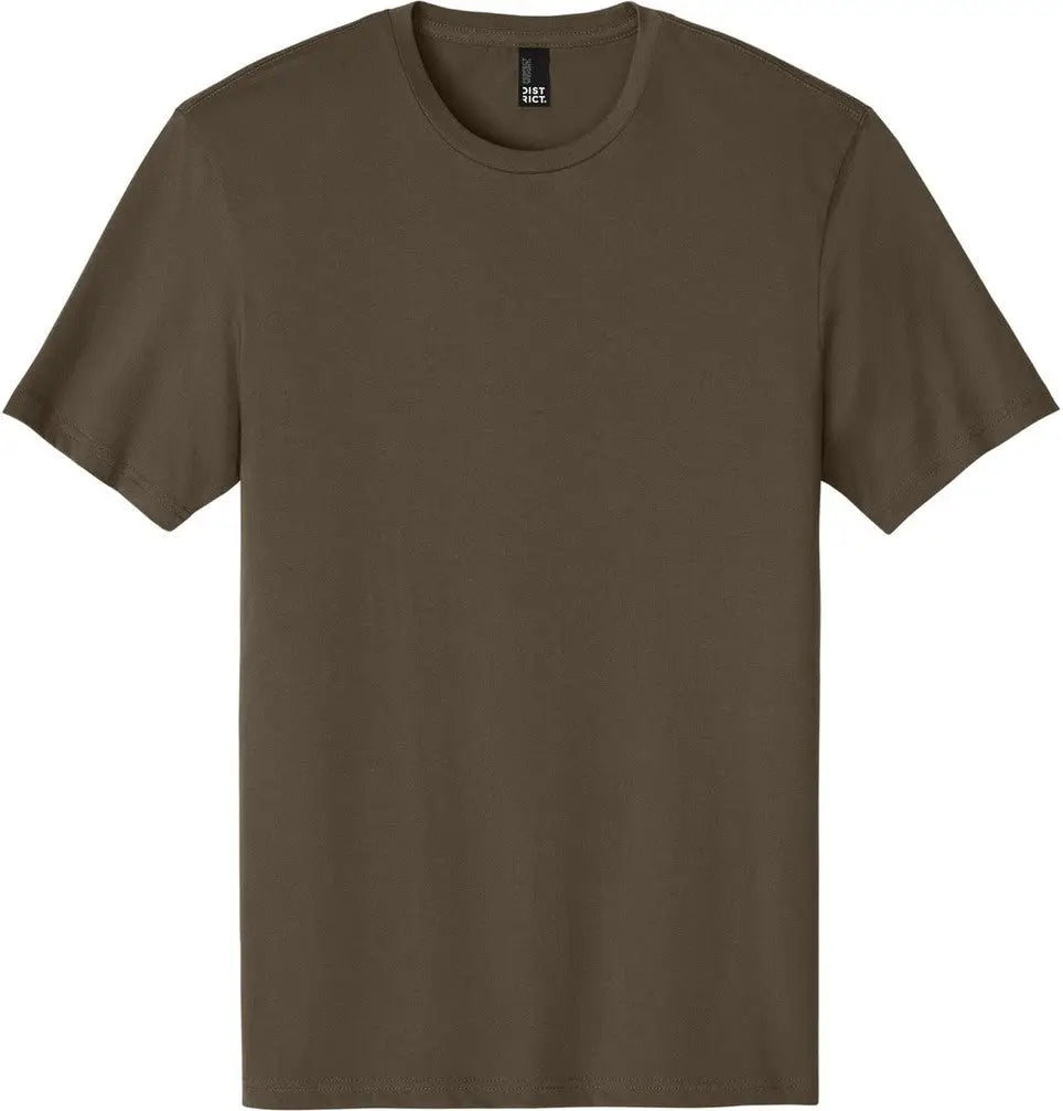 District Dt104 Perfect Weight Tee - Dark Mocha