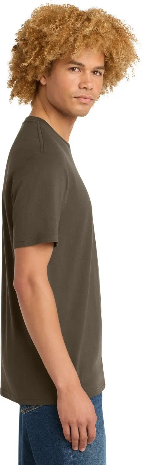District Dt104 Perfect Weight Tee - Dark Mocha