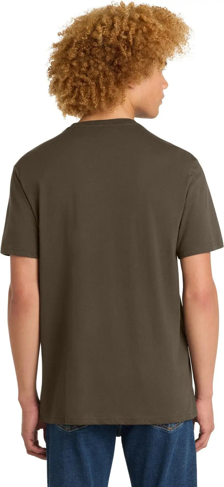 District Dt104 Perfect Weight Tee - Dark Mocha