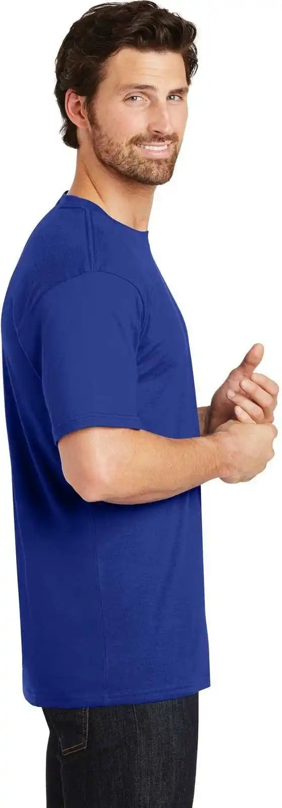 District Dt104 Perfect Weight Tee Deep Royal