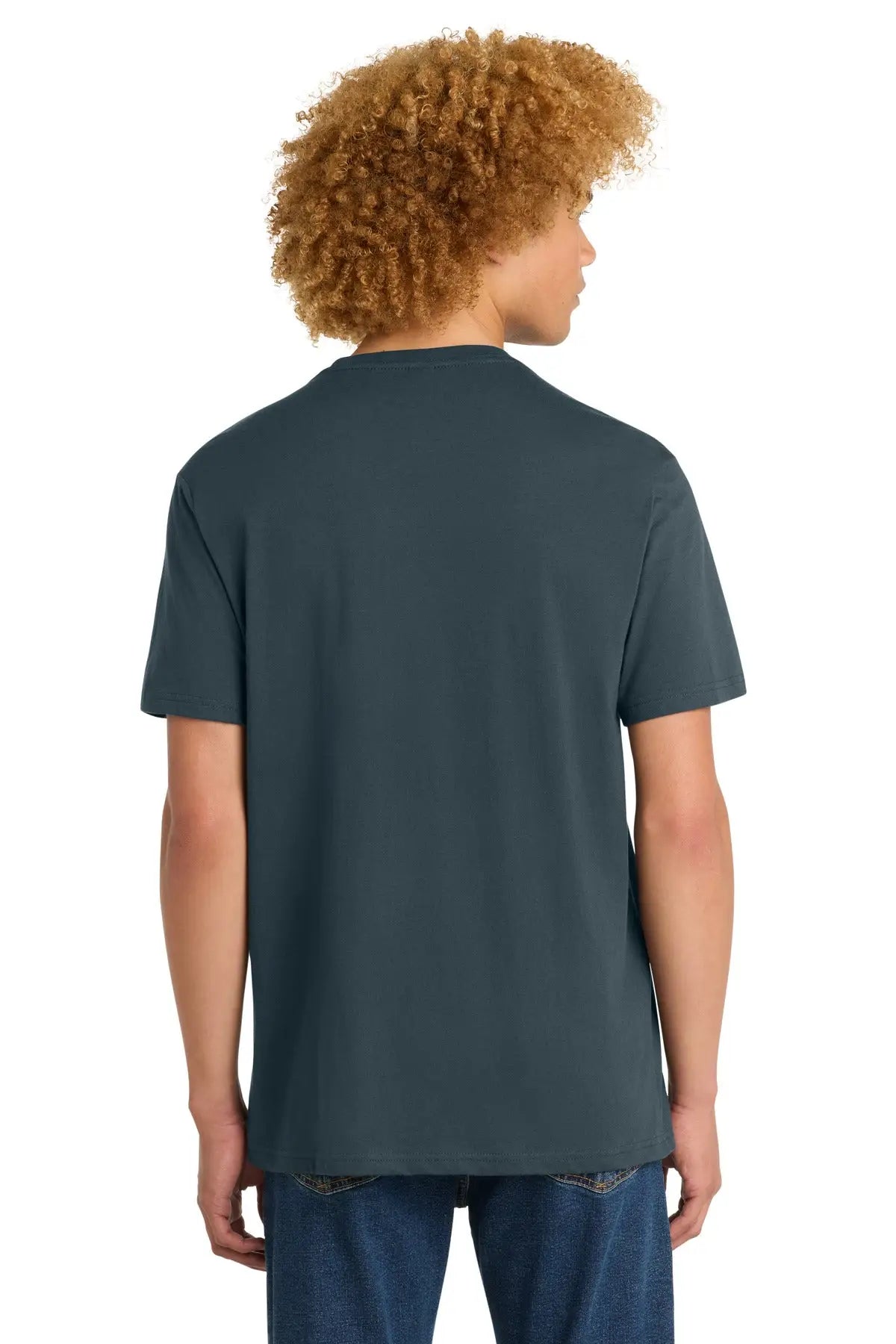 District Dt104 Perfect Weight Tee - Deep Steel Blue