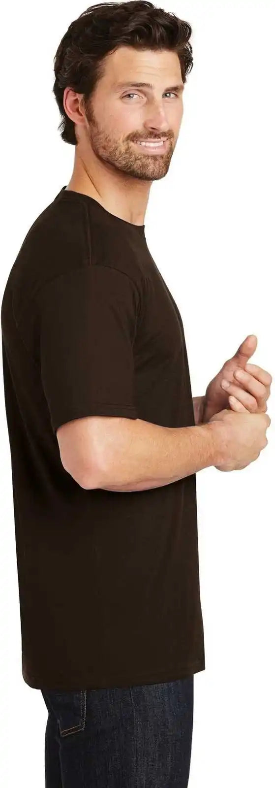 District Dt104 Perfect Weight Tee Espresso