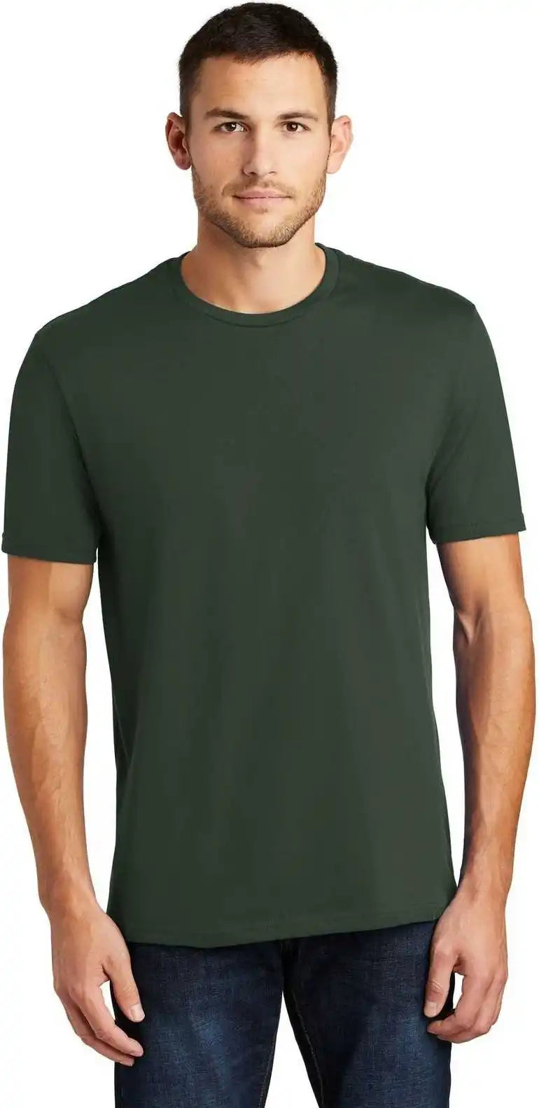 District Dt104 Perfect Weight Tee - Forest Green