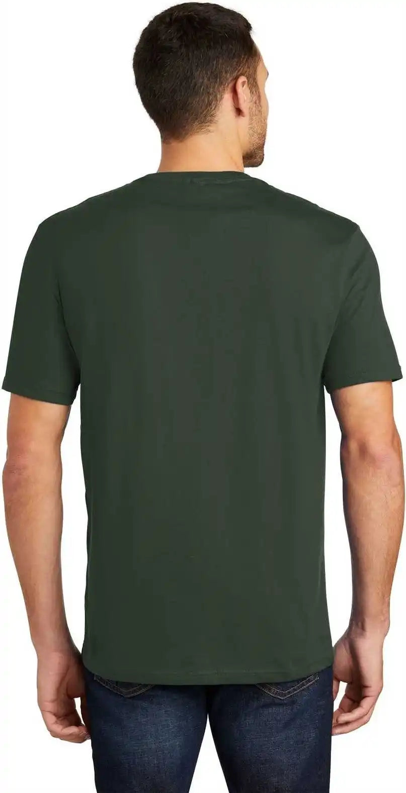District Dt104 Perfect Weight Tee - Forest Green