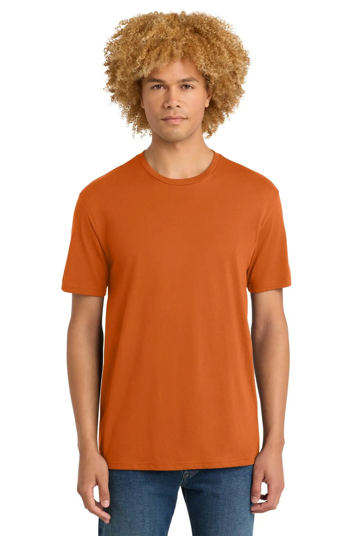 District Dt104 Perfect Weight Tee - Harvest Orange - Adult Xs