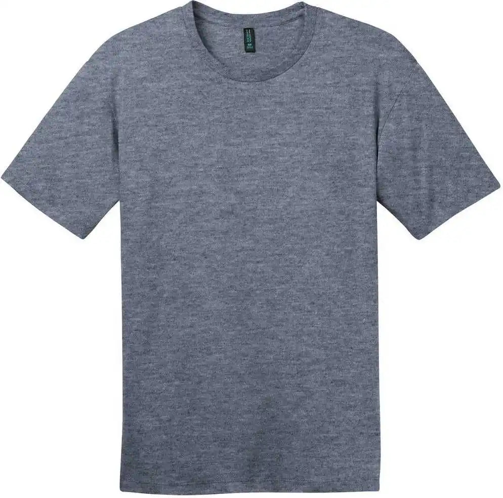 District Dt104 Perfect Weight Tee Heathered Navy