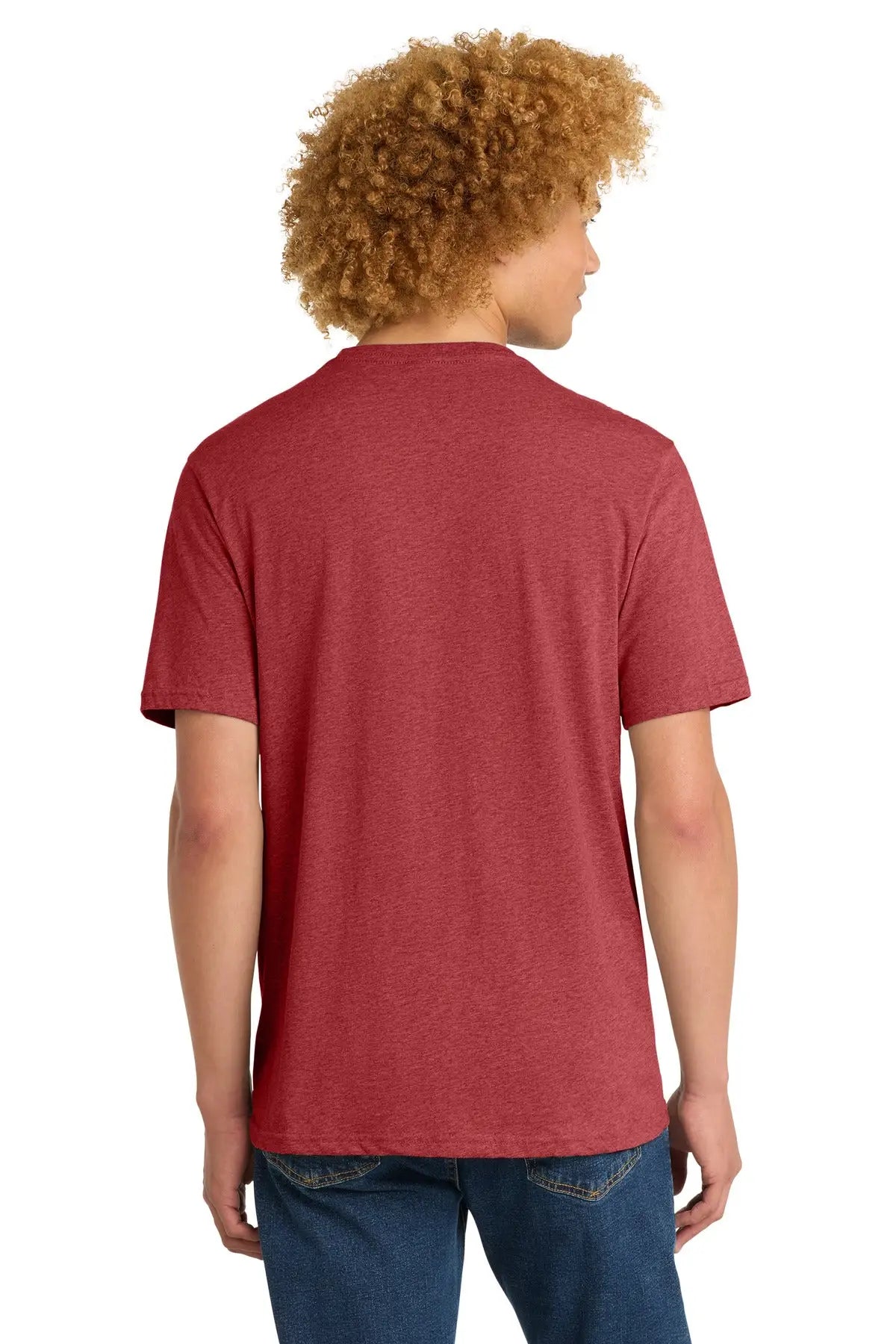 District Dt104 Perfect Weight Tee - Heathered Red