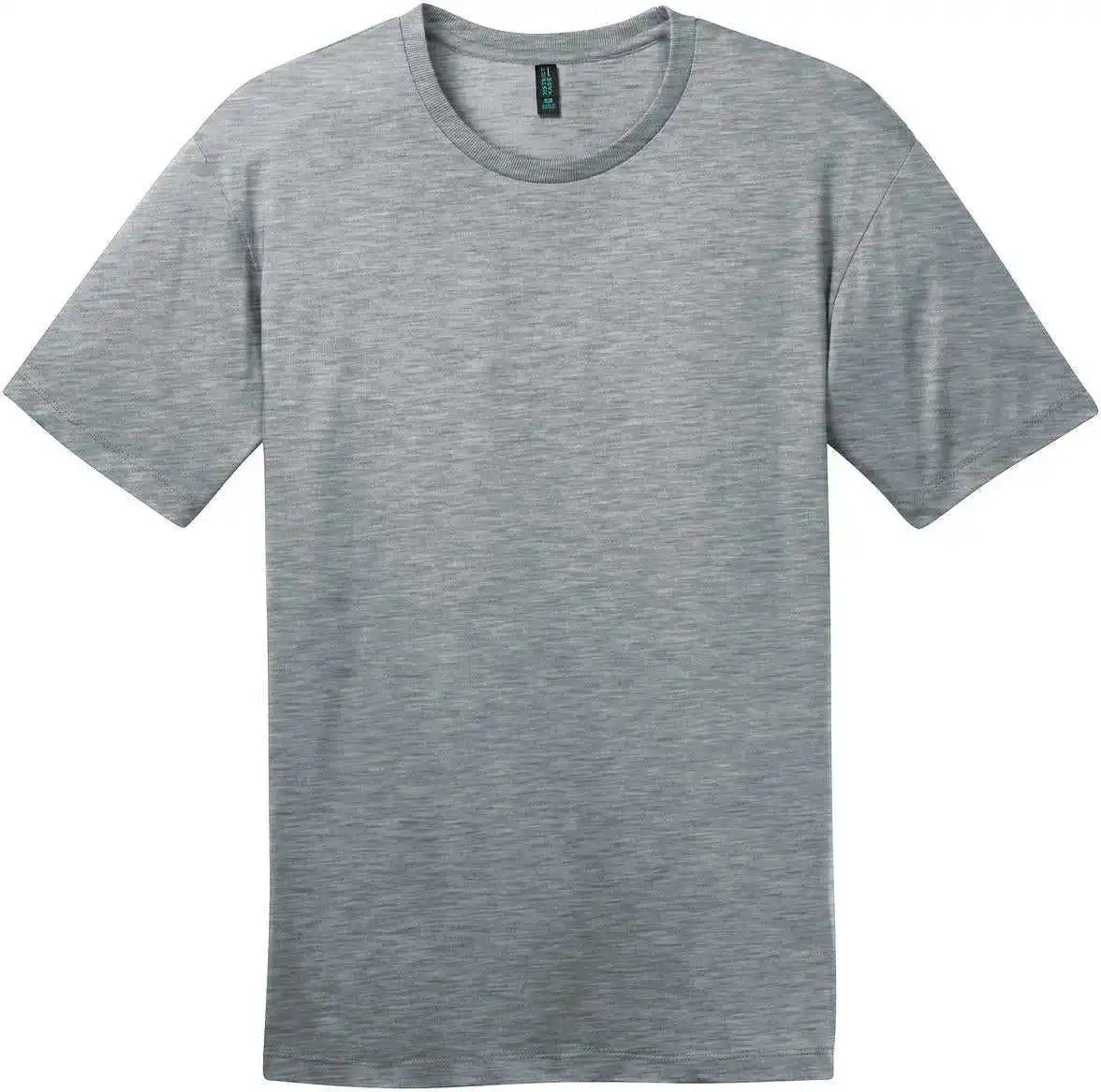 District Dt104 Perfect Weight Tee Heathered Steel