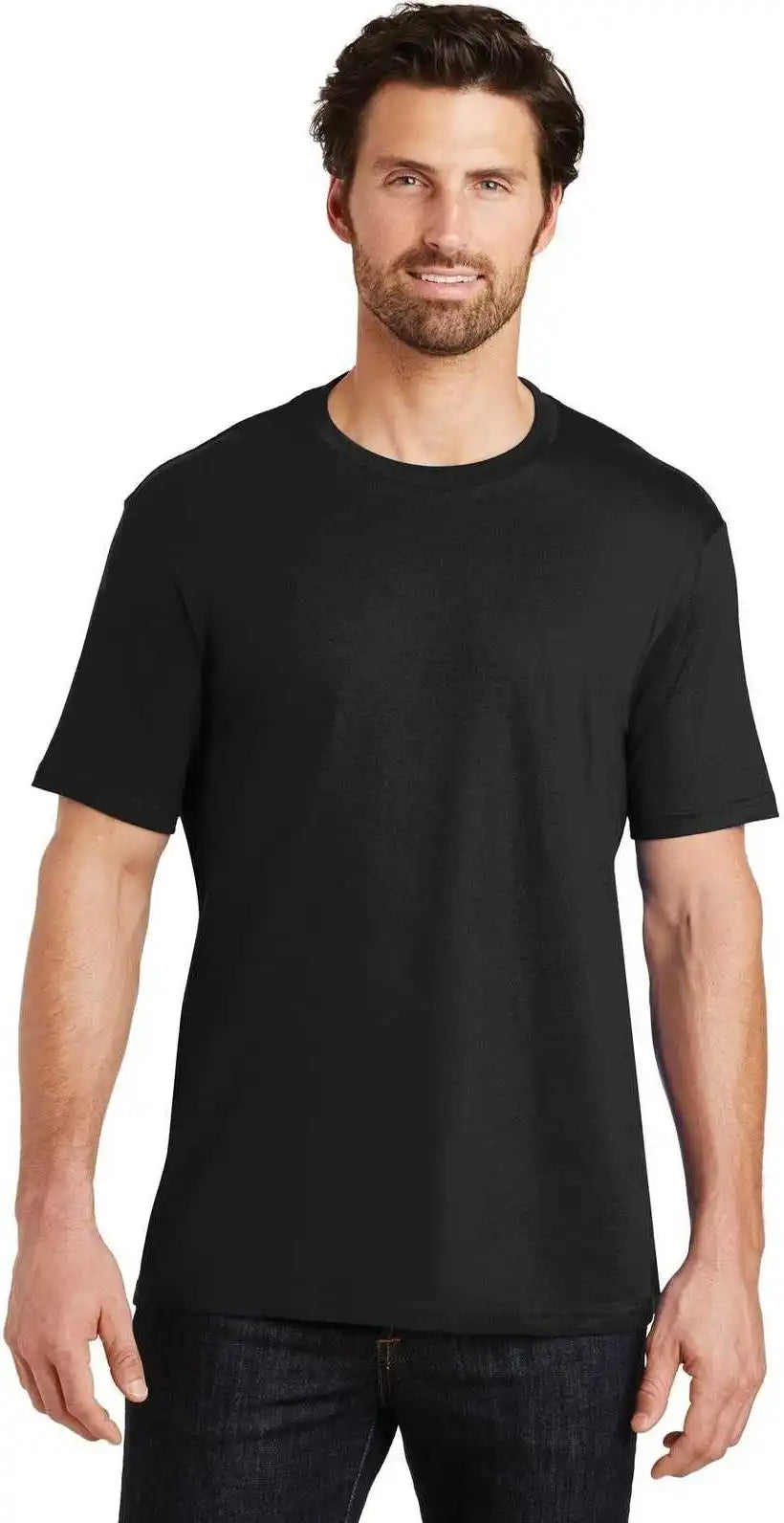 District Dt104 Perfect Weight Tee Jet Black
