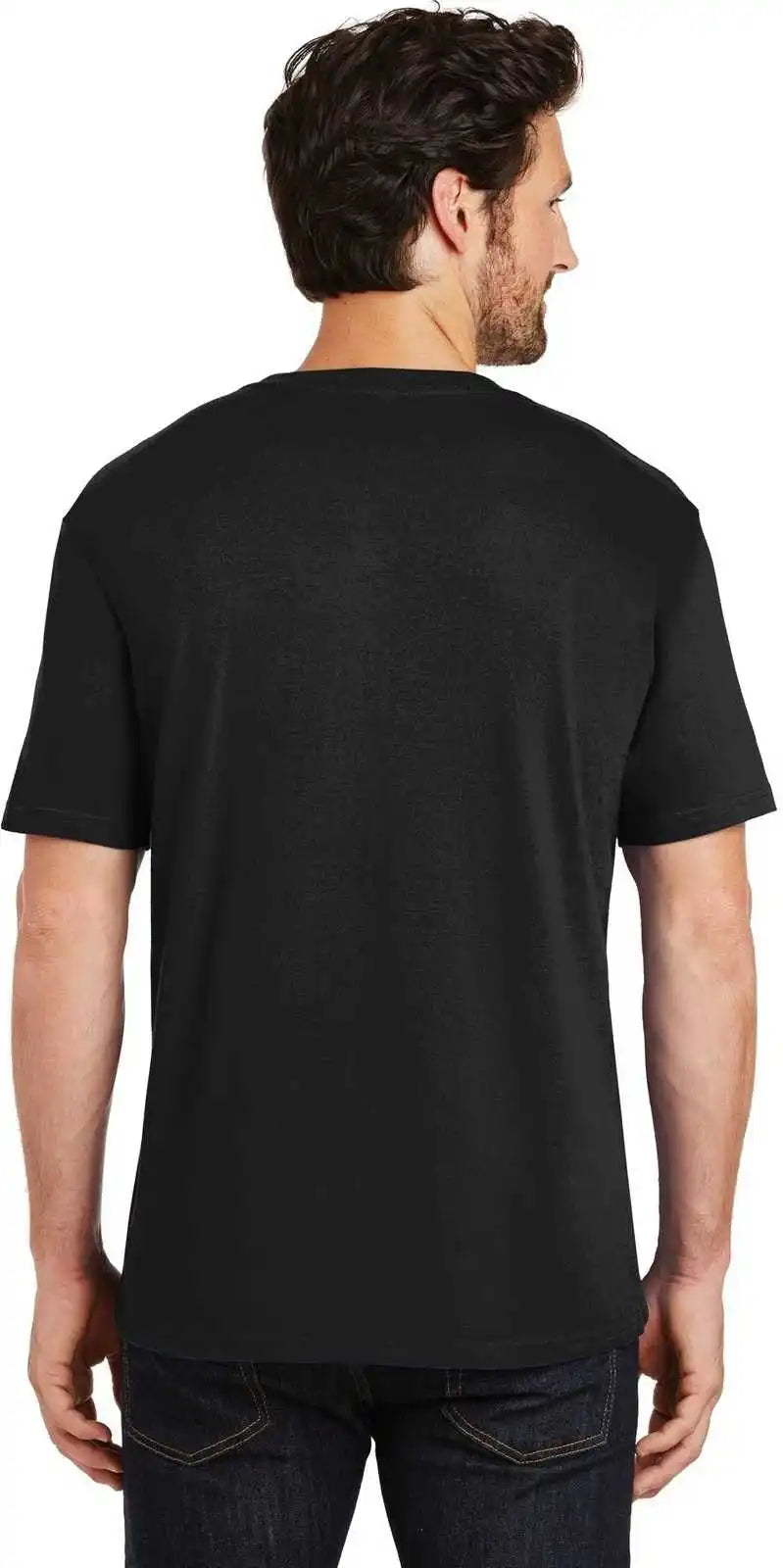 District Dt104 Perfect Weight Tee Jet Black