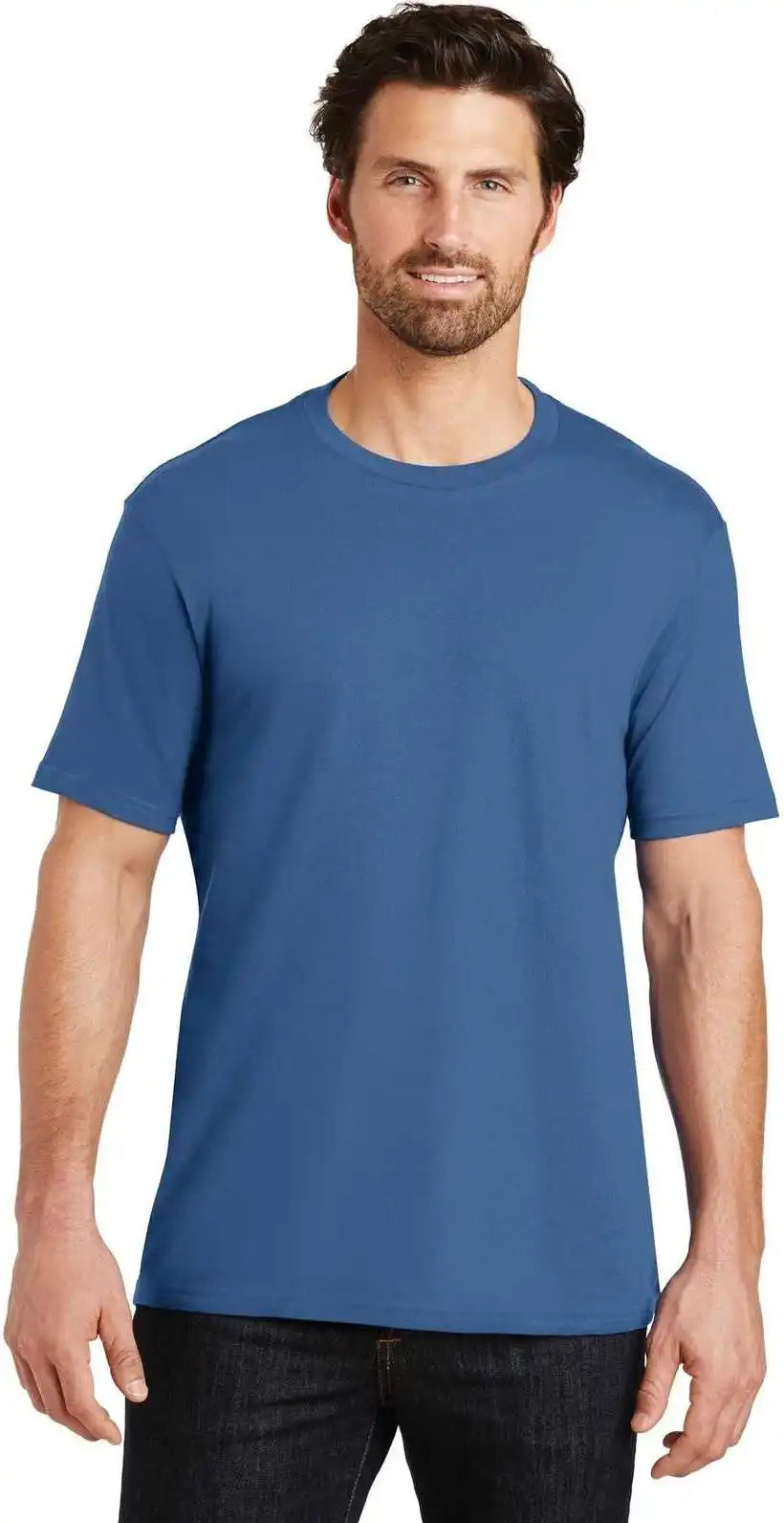 District Dt104 Perfect Weight Tee Maritime Blue