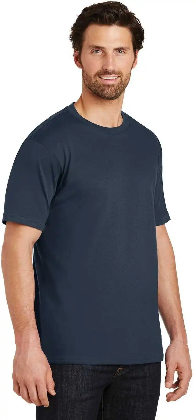 District Dt104 Perfect Weight Tee New Navy
