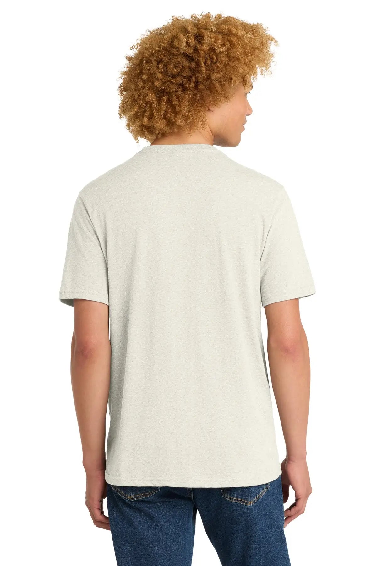 District Dt104 Perfect Weight Tee - Oatmeal Heather