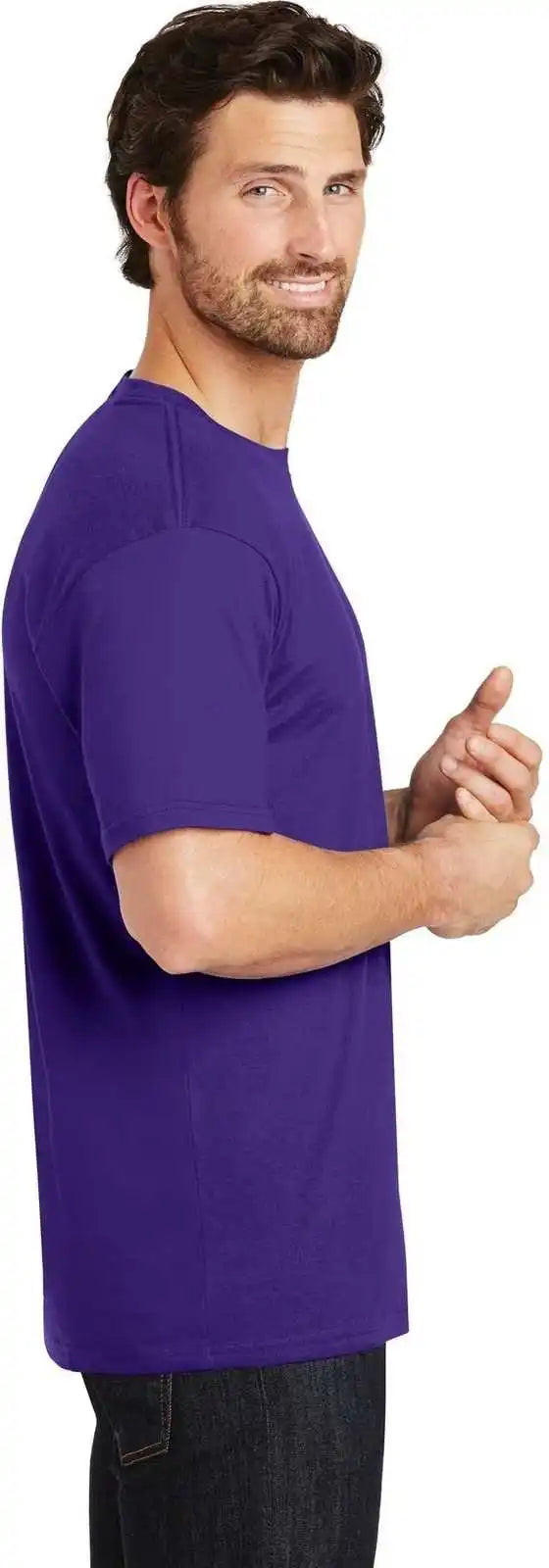 District Dt104 Perfect Weight Tee Purple