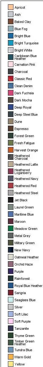 District Dt104 Perfect Weight Tee - Royal Blue Heather