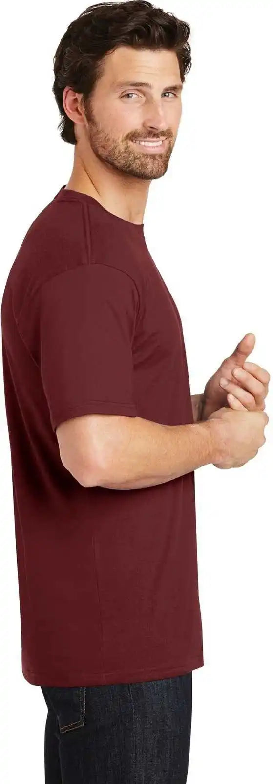 District Dt104 Perfect Weight Tee Sangria