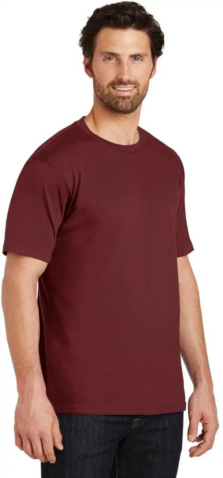 District Dt104 Perfect Weight Tee Sangria