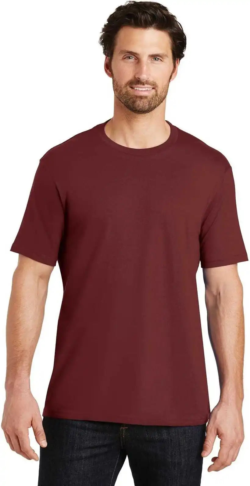 District Dt104 Perfect Weight Tee Sangria