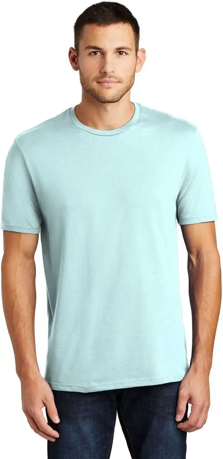 District Dt104 Perfect Weight Tee Seaglass Blue