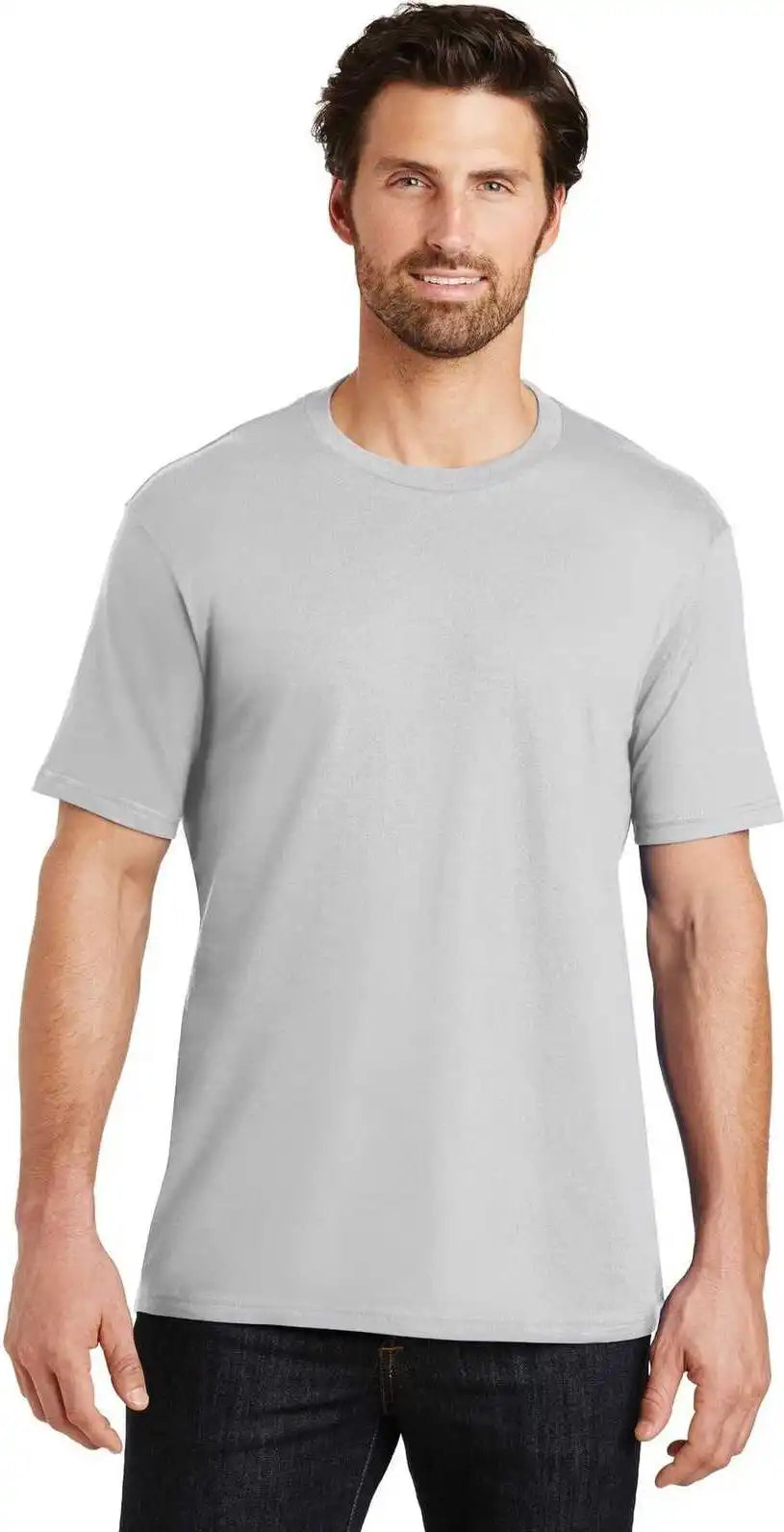 District Dt104 Perfect Weight Tee Silver