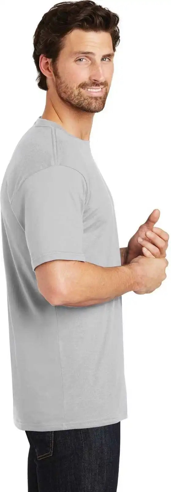 District Dt104 Perfect Weight Tee Silver