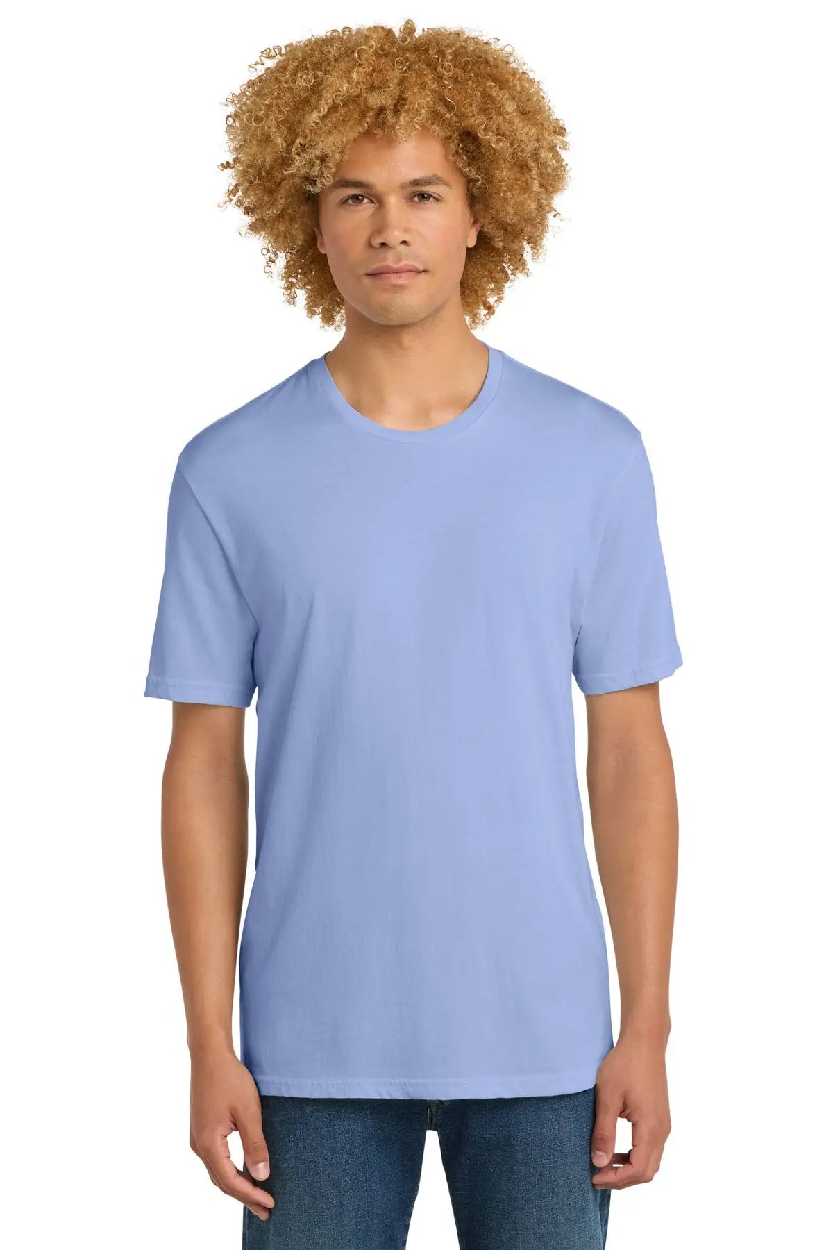 District Dt104 Perfect Weight Tee - Soft Lilac - Adult Xs
