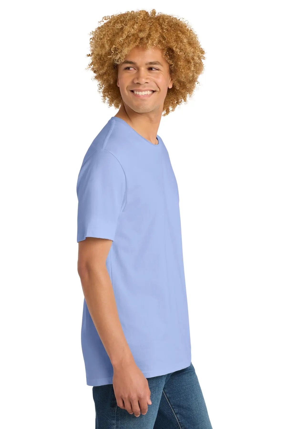 District Dt104 Perfect Weight Tee - Soft Lilac