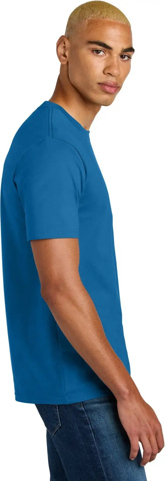 District Dt106 Perfect Weight Icon Tee - Bright Blue