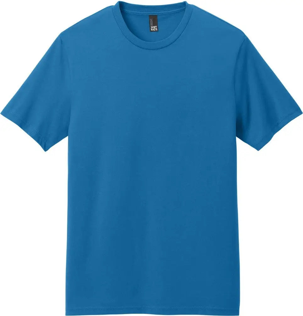 District Dt106 Perfect Weight Icon Tee - Bright Blue