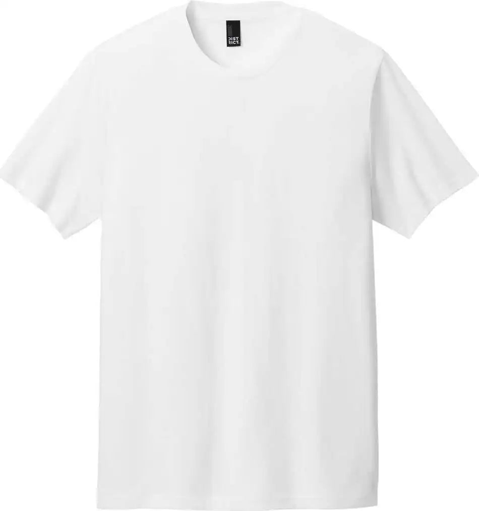 District Dt106 Perfect Weight Icon Tee Bright White
