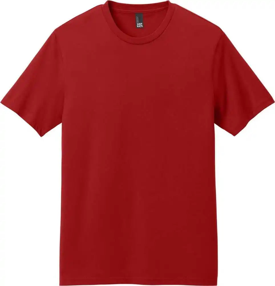 District Dt106 Perfect Weight Icon Tee - Classic Red