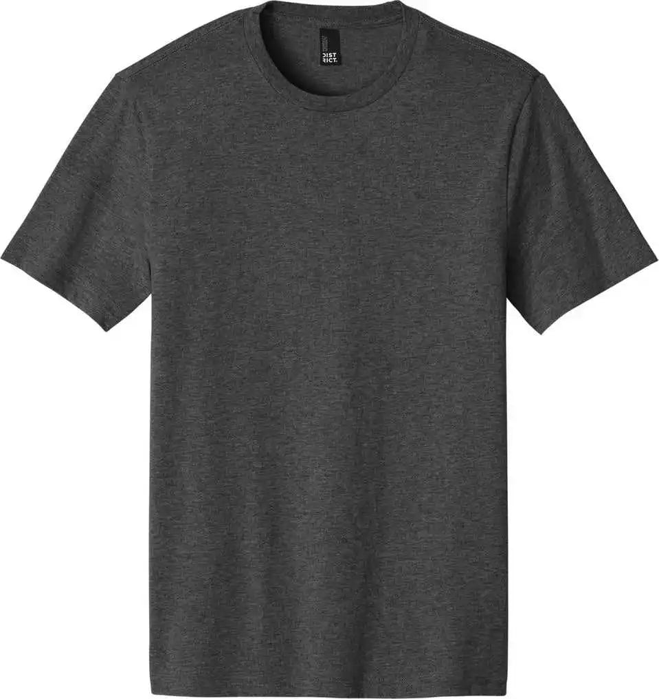 District Dt106 Perfect Weight Icon Tee Heathered Charcoal