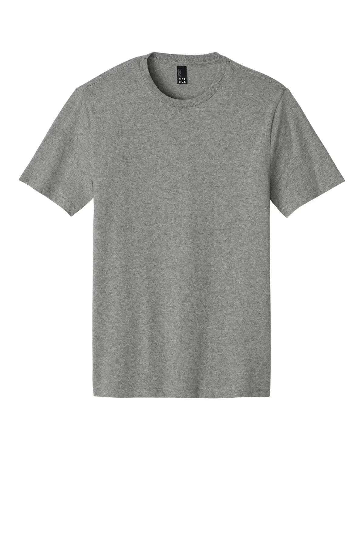 District Dt106 Perfect Weight Icon Tee - Heathered Steel