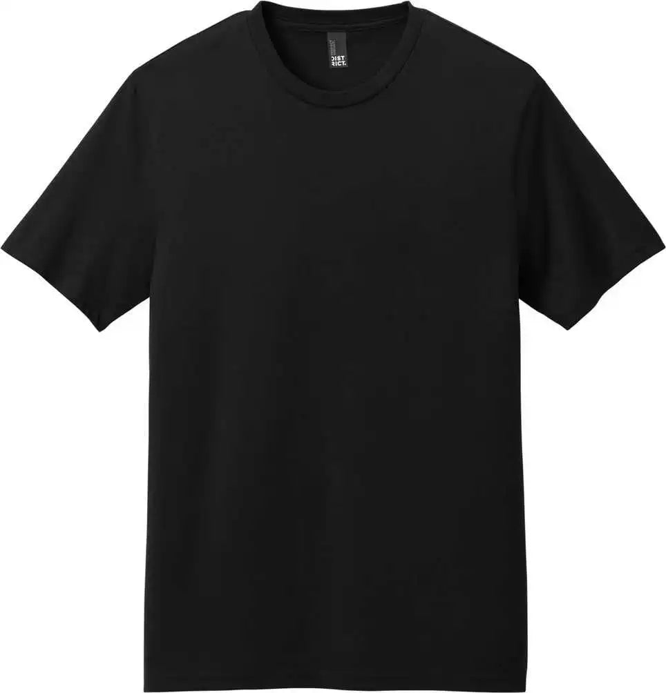 District Dt106 Perfect Weight Icon Tee Jet Black